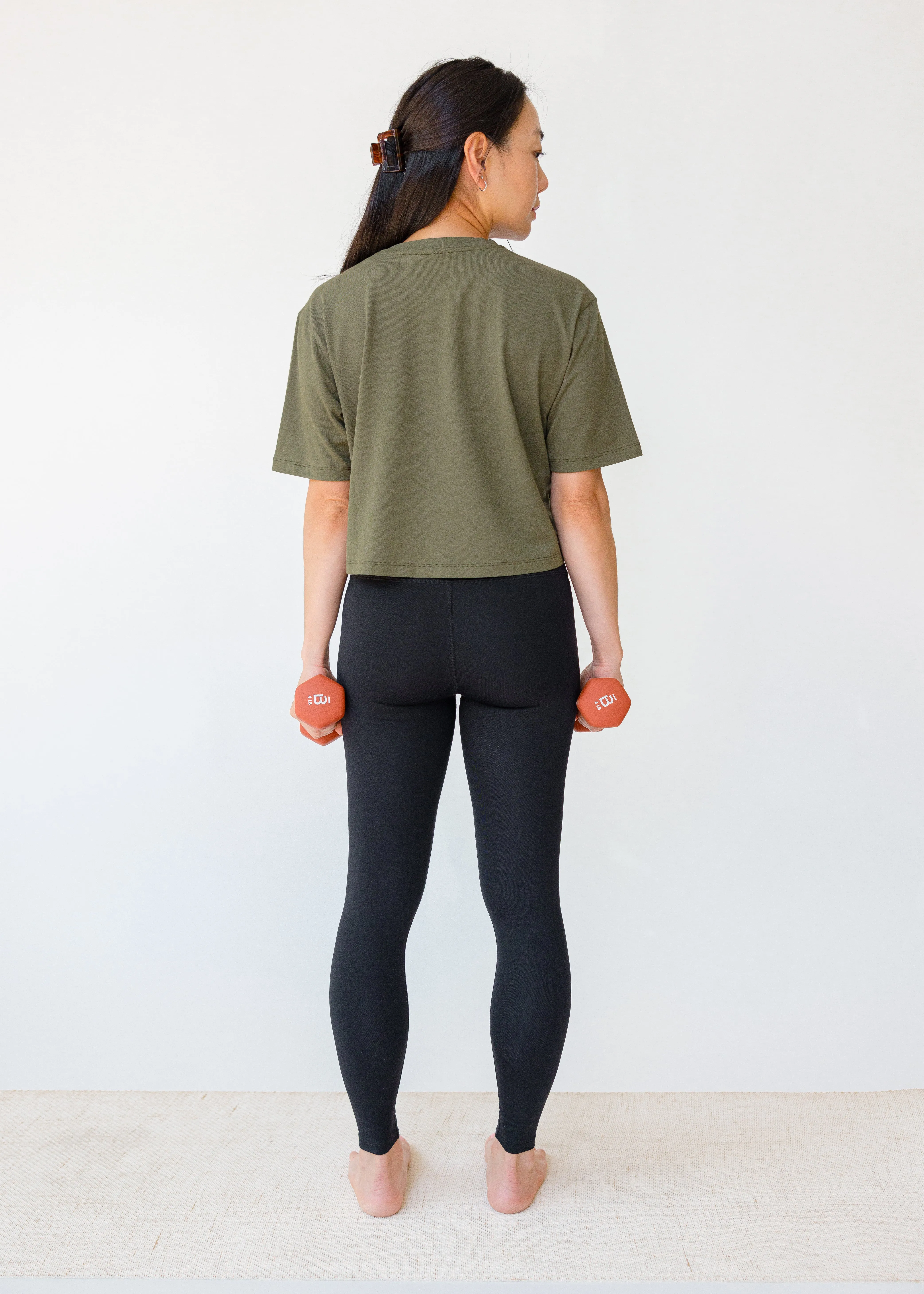 Run Core Sportflex High Waisted Midi Legging