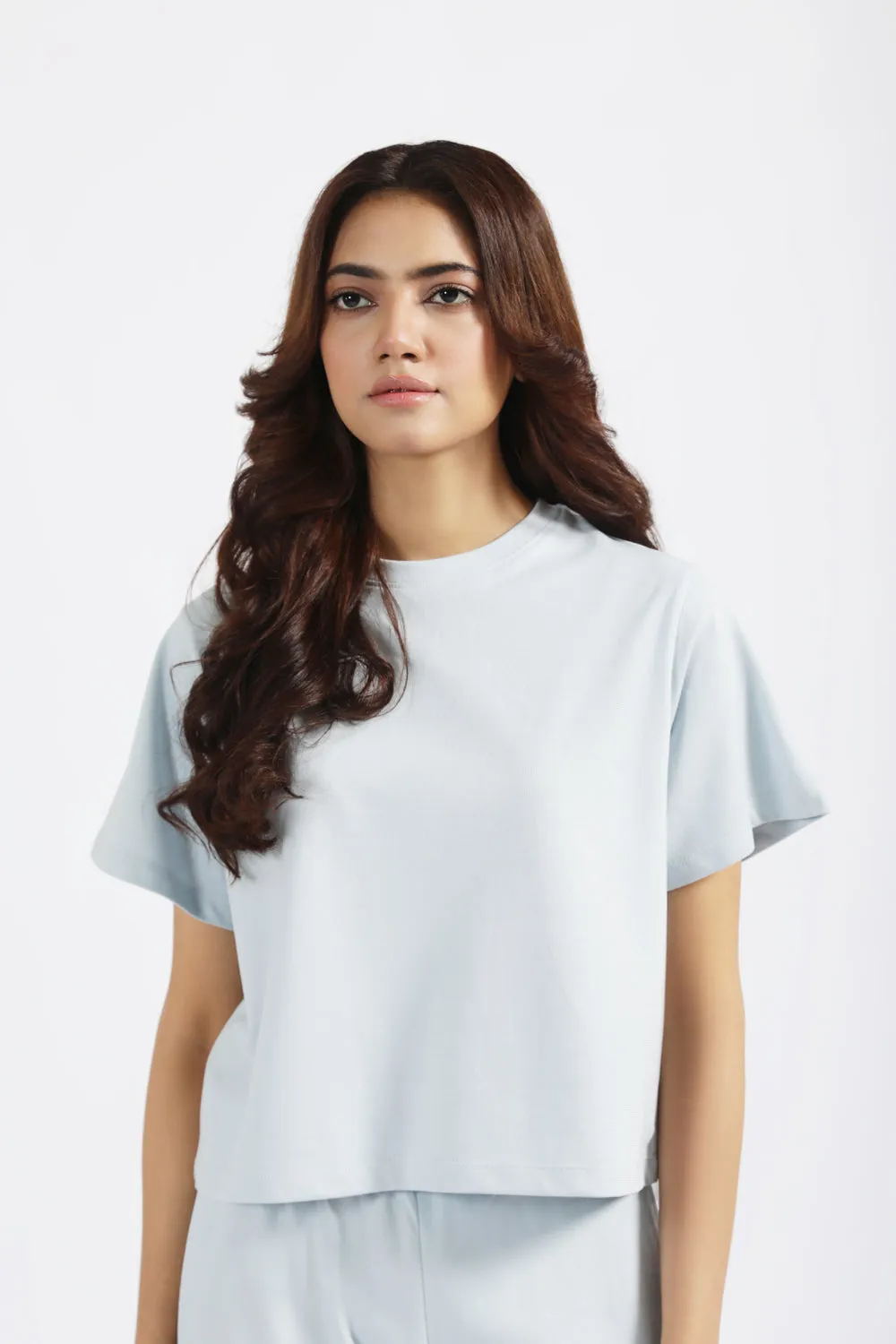 Windproof Outer Layer TEXTURED BOX FIT TEE