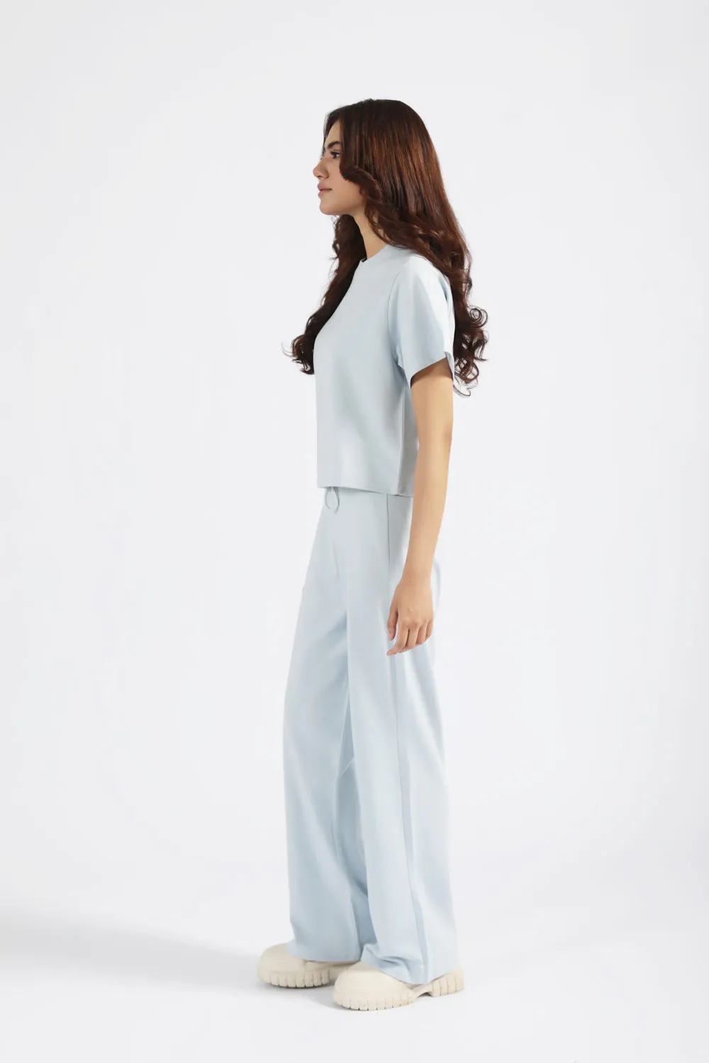 TEXTURED BOX FIT TEE Zen Ease Classic Shirt
