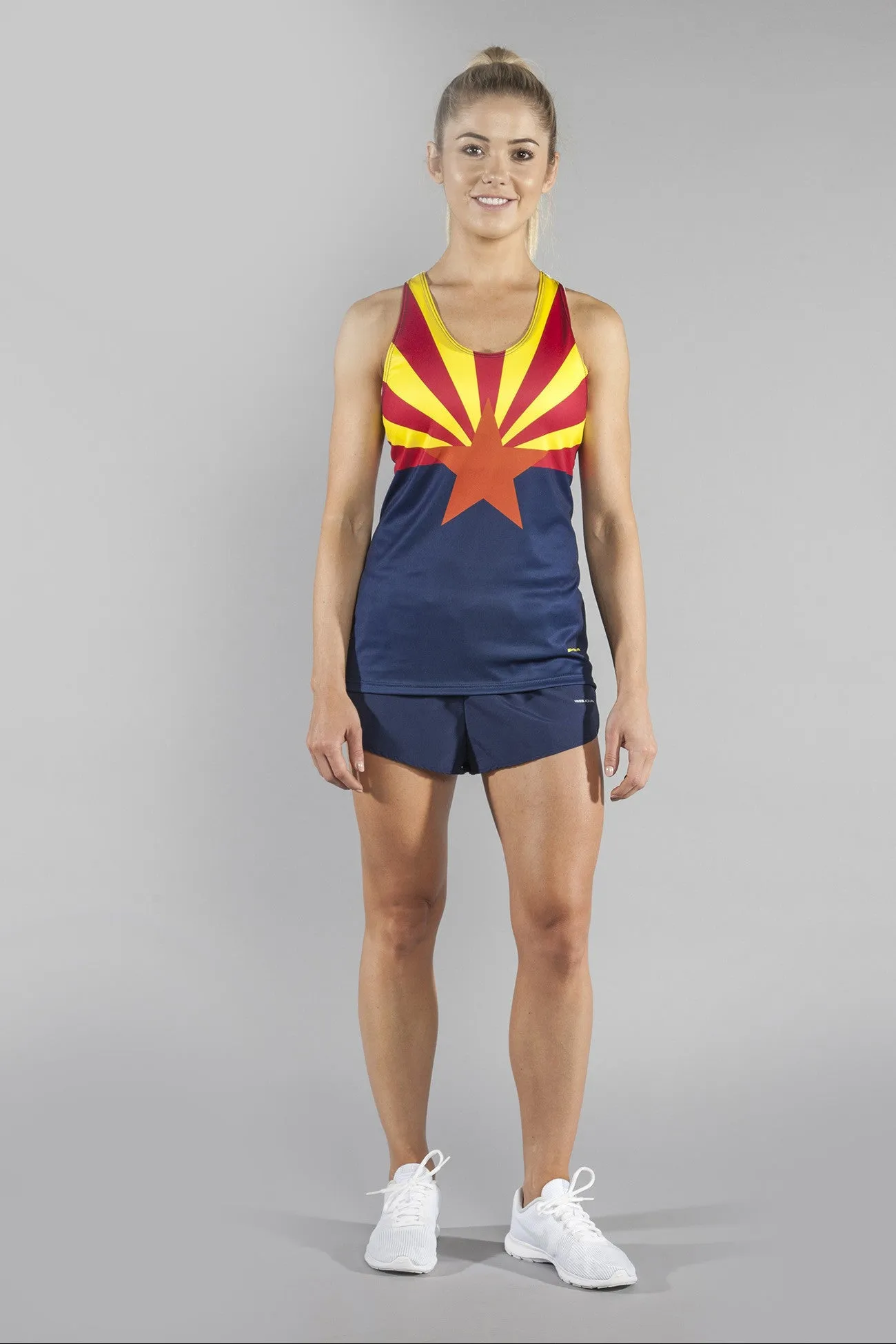 Relaxed Fit Women's Competitor Lite Interval Singlet - Arizona