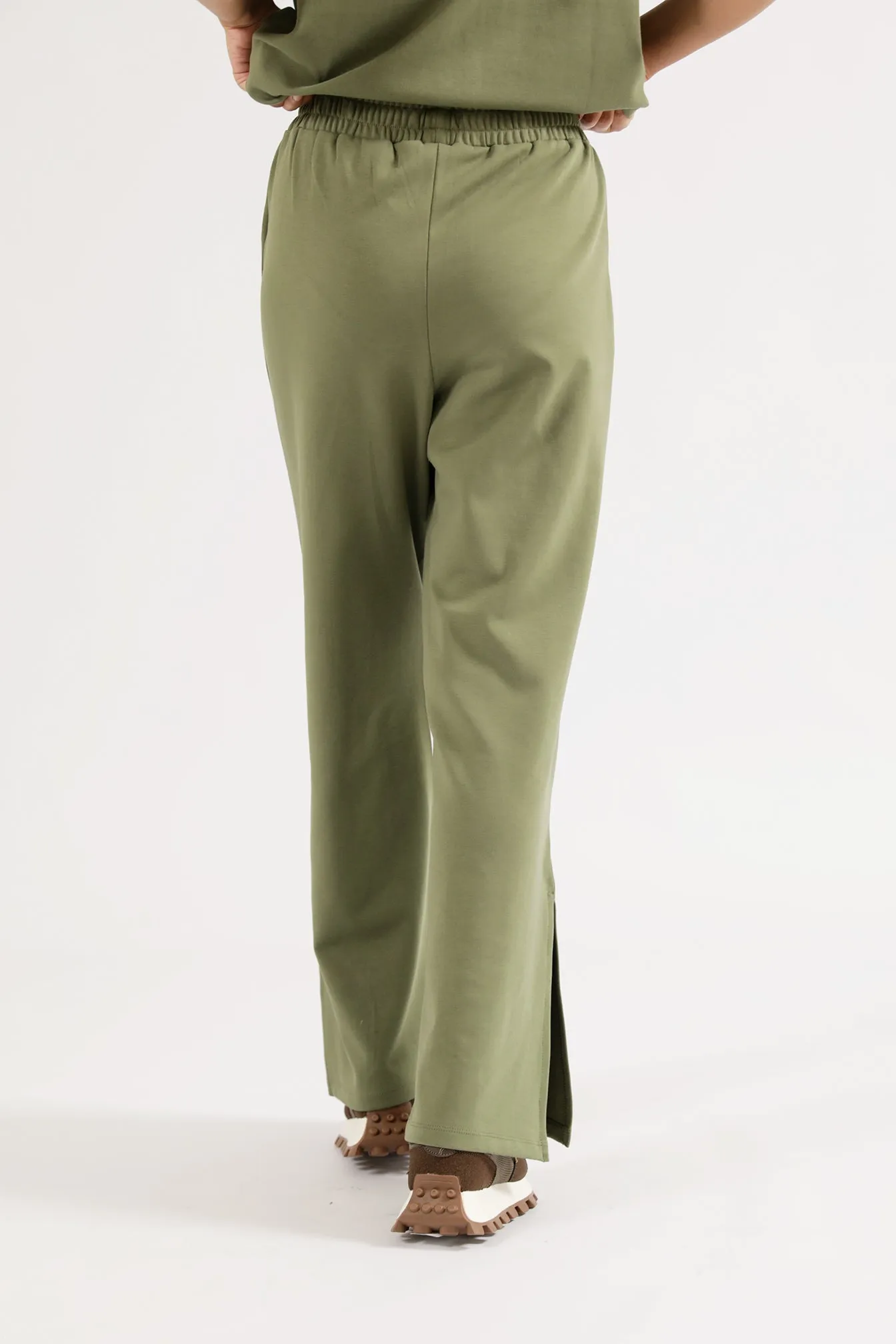 Cozy Layer WIDE LEG TROUSERS