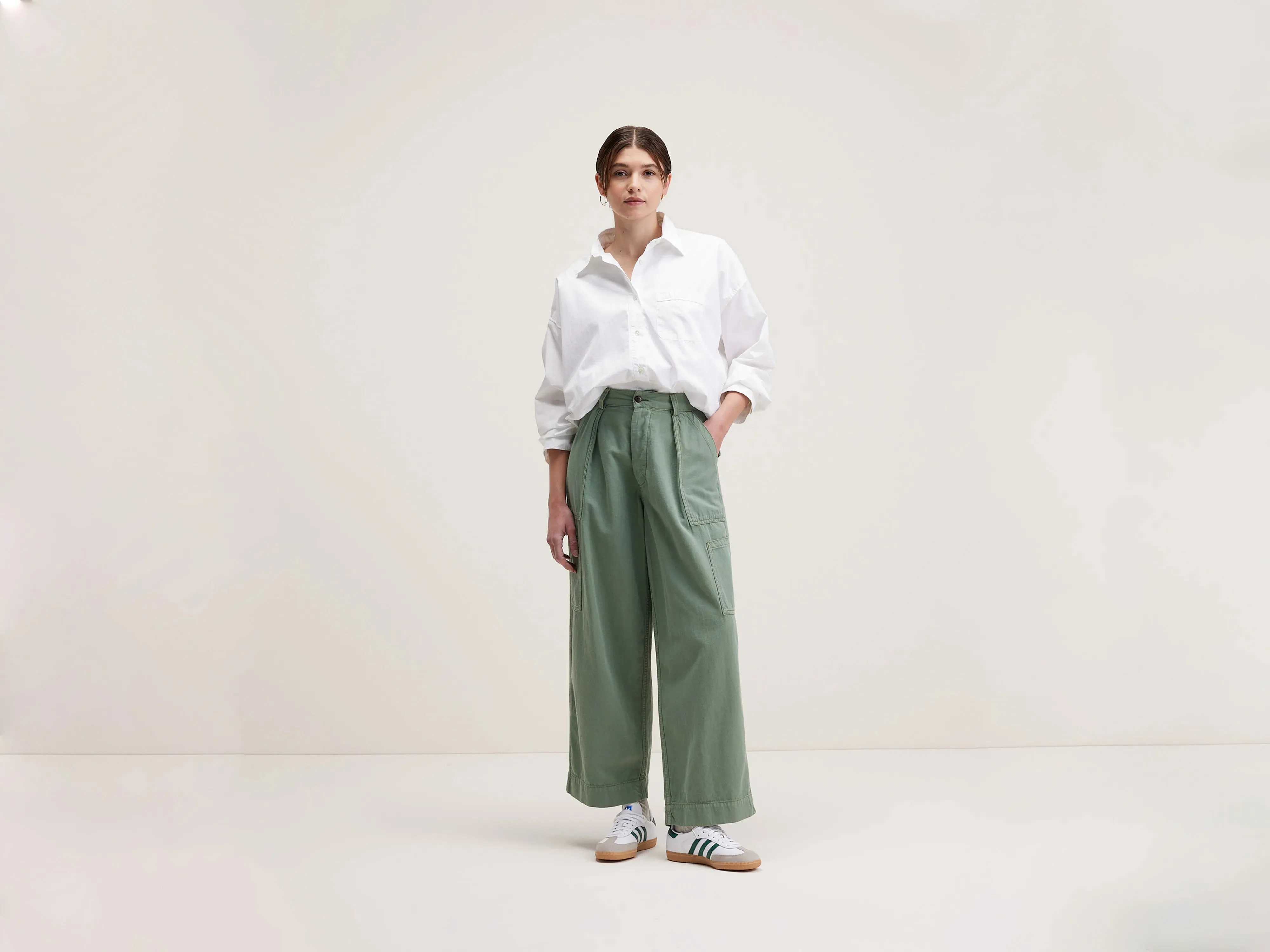 Functional Style Pepin cargo trousers (242 / W / EUCALYPTUS)
