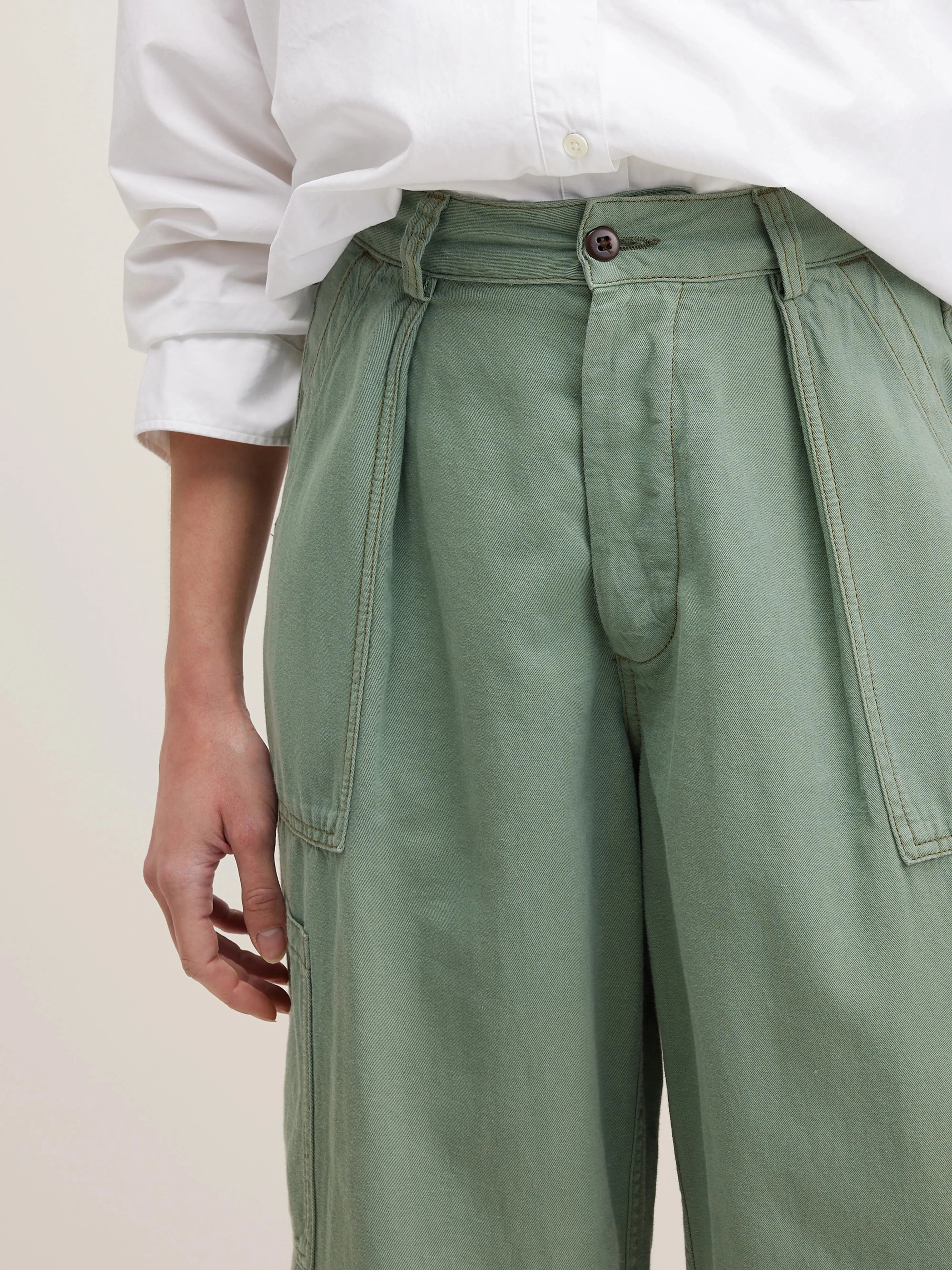 QuickDryTechnology Pepin cargo trousers (242 / W / EUCALYPTUS)