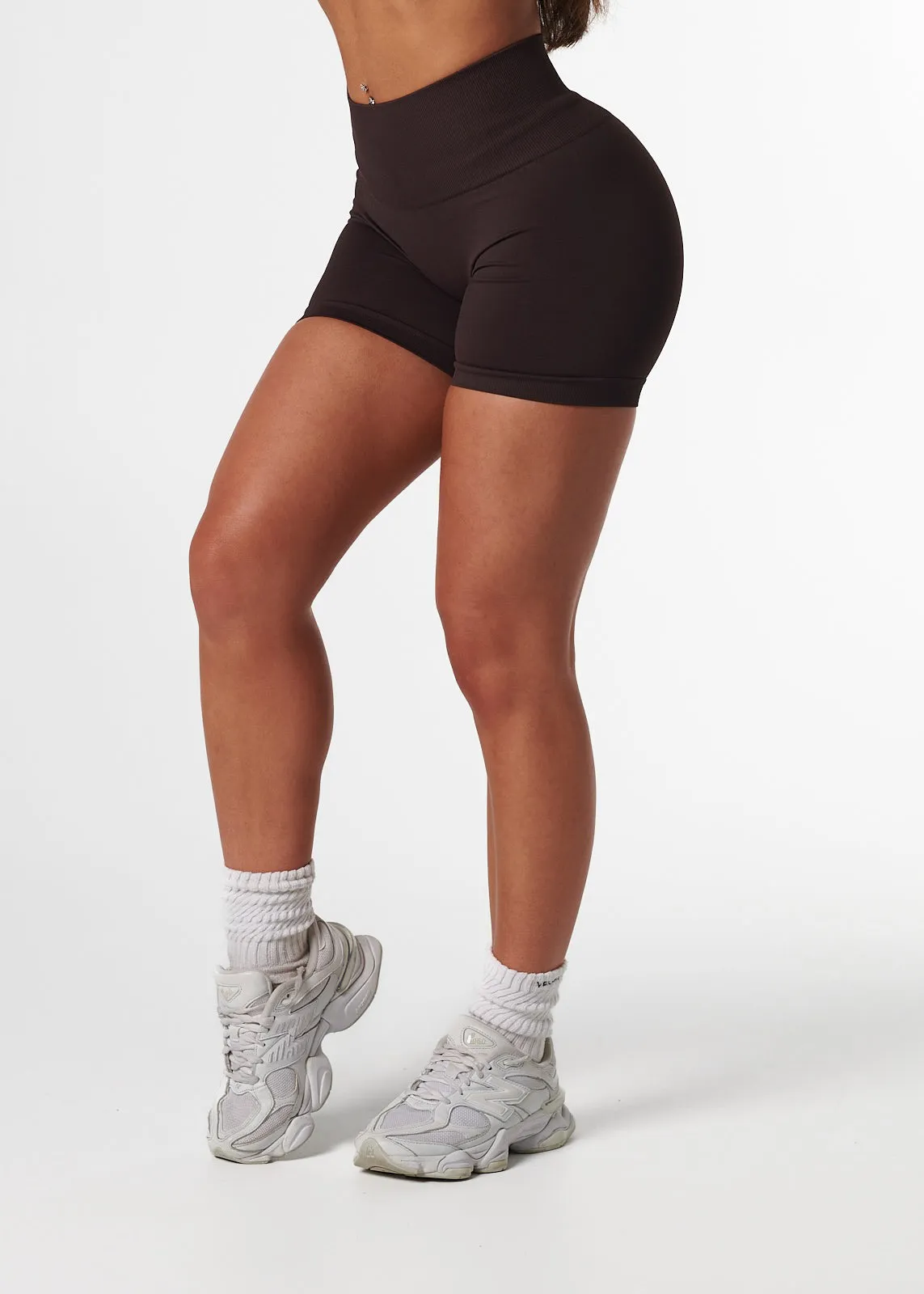 SHAPE SIGNATURE SHORTS - ESPRESSO Sleepwear Fun Patterns