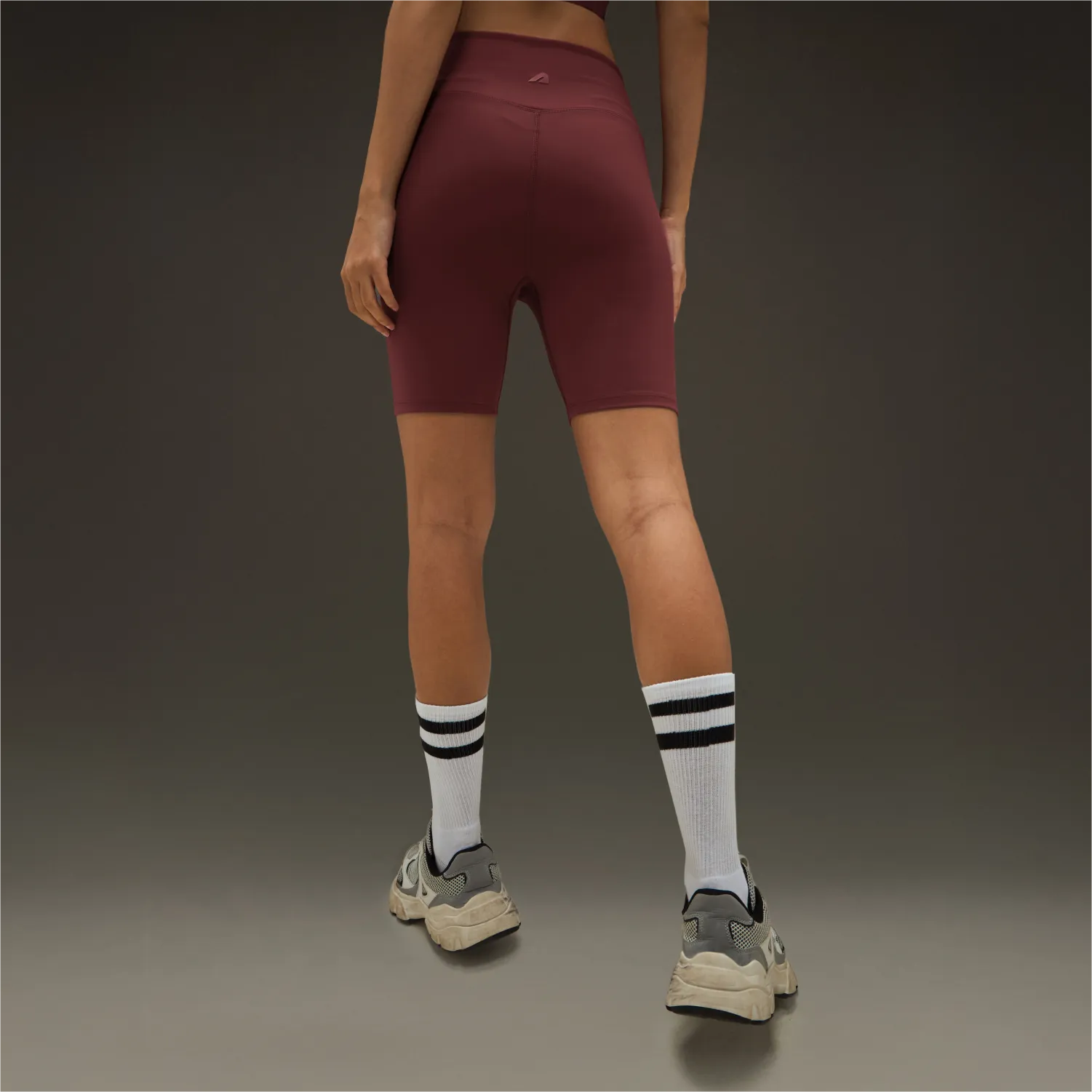 fashion industry belt Women Align Shorts Burgundy