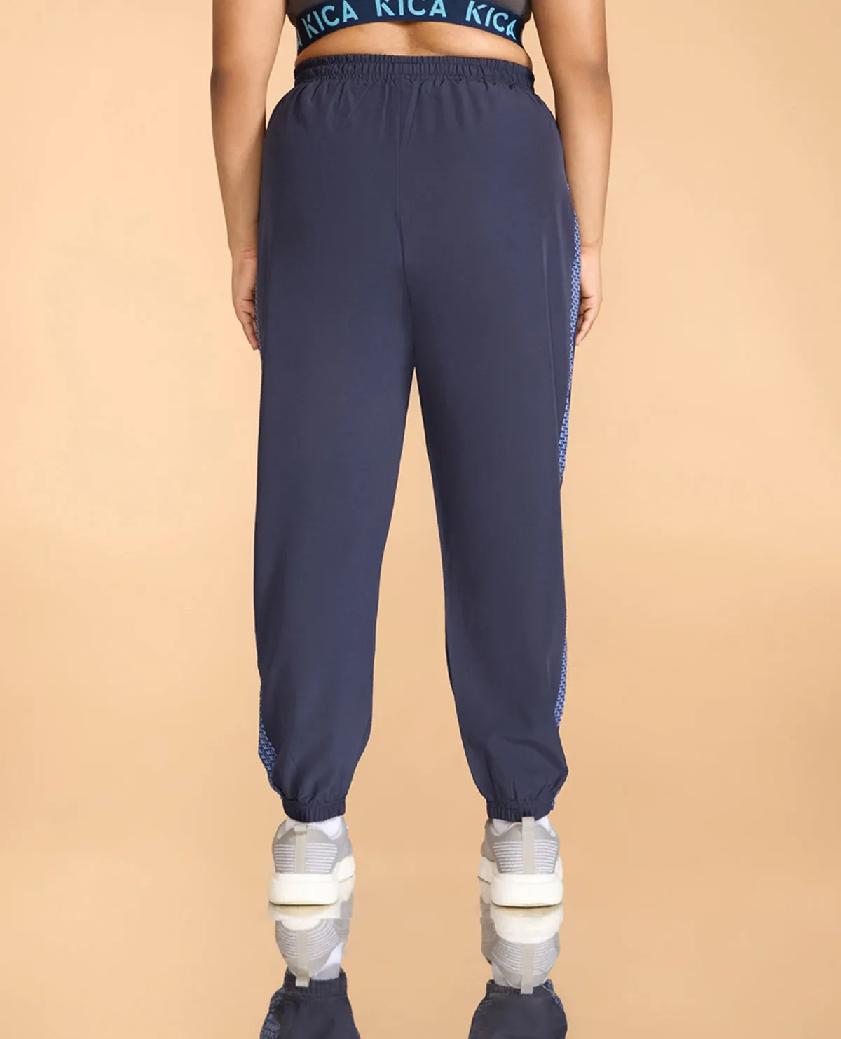 UV Protection Printed Lightweight Tracks Navy