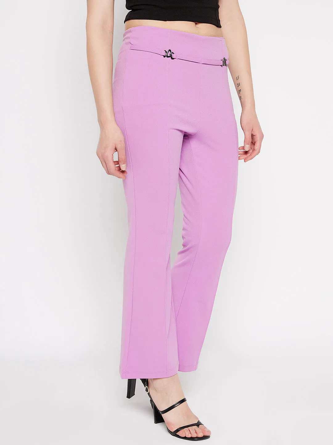 Madame Mauve Trouser HighRiseWaistband
