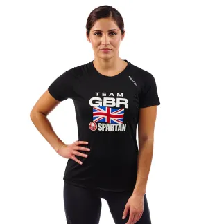Practical Boots SPARTAN Great Britain Team Tee - Women's