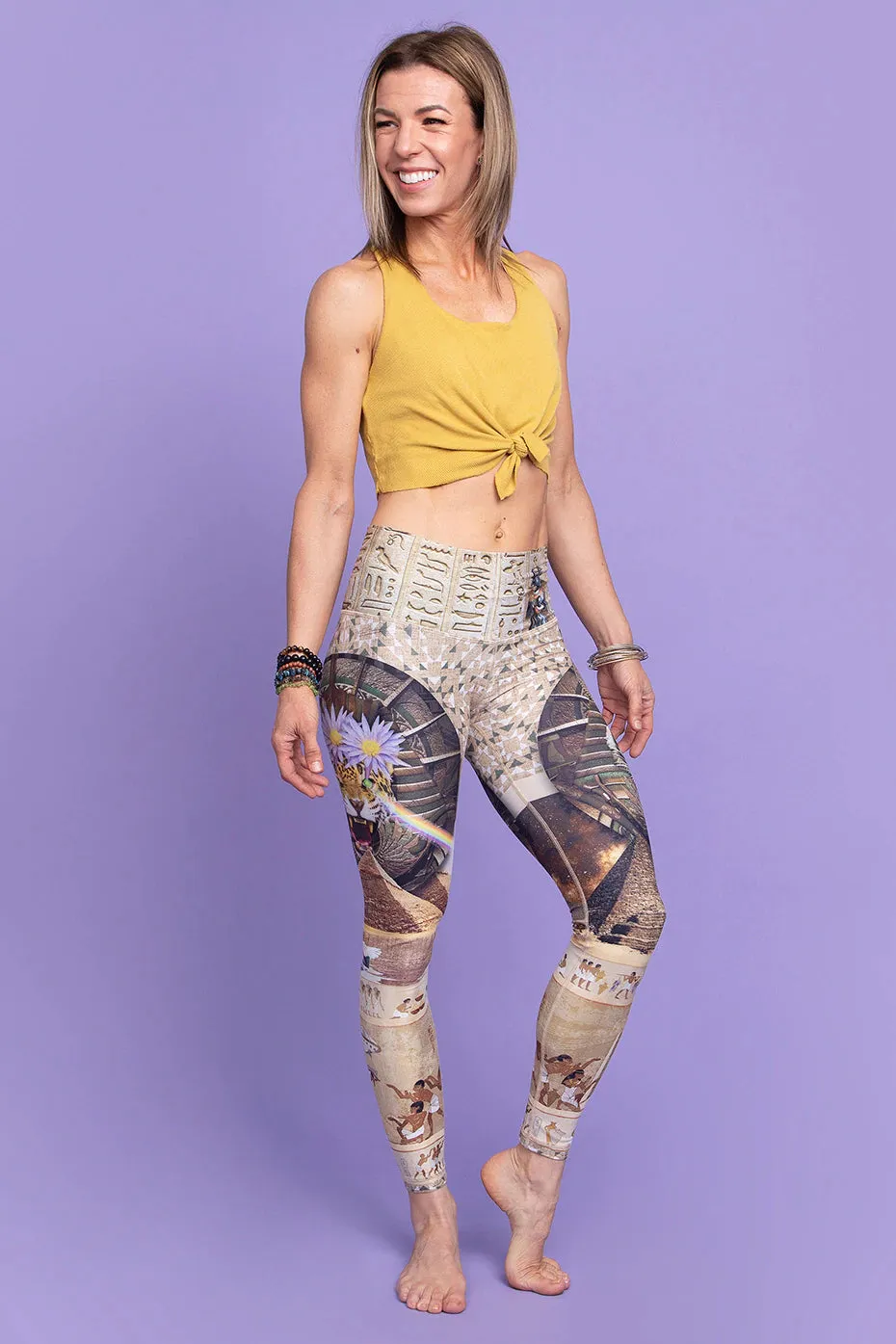 Athletic Comfort Niyama Sol Sphinx Barefoot Legging
