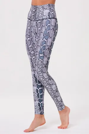 Cozy Wear Body Wrap Onzie High Rise Legging - Black/White Viper