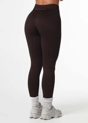SHAPE SIGNATURE LEGGINGS - ESPRESSO Second Skin Feel
