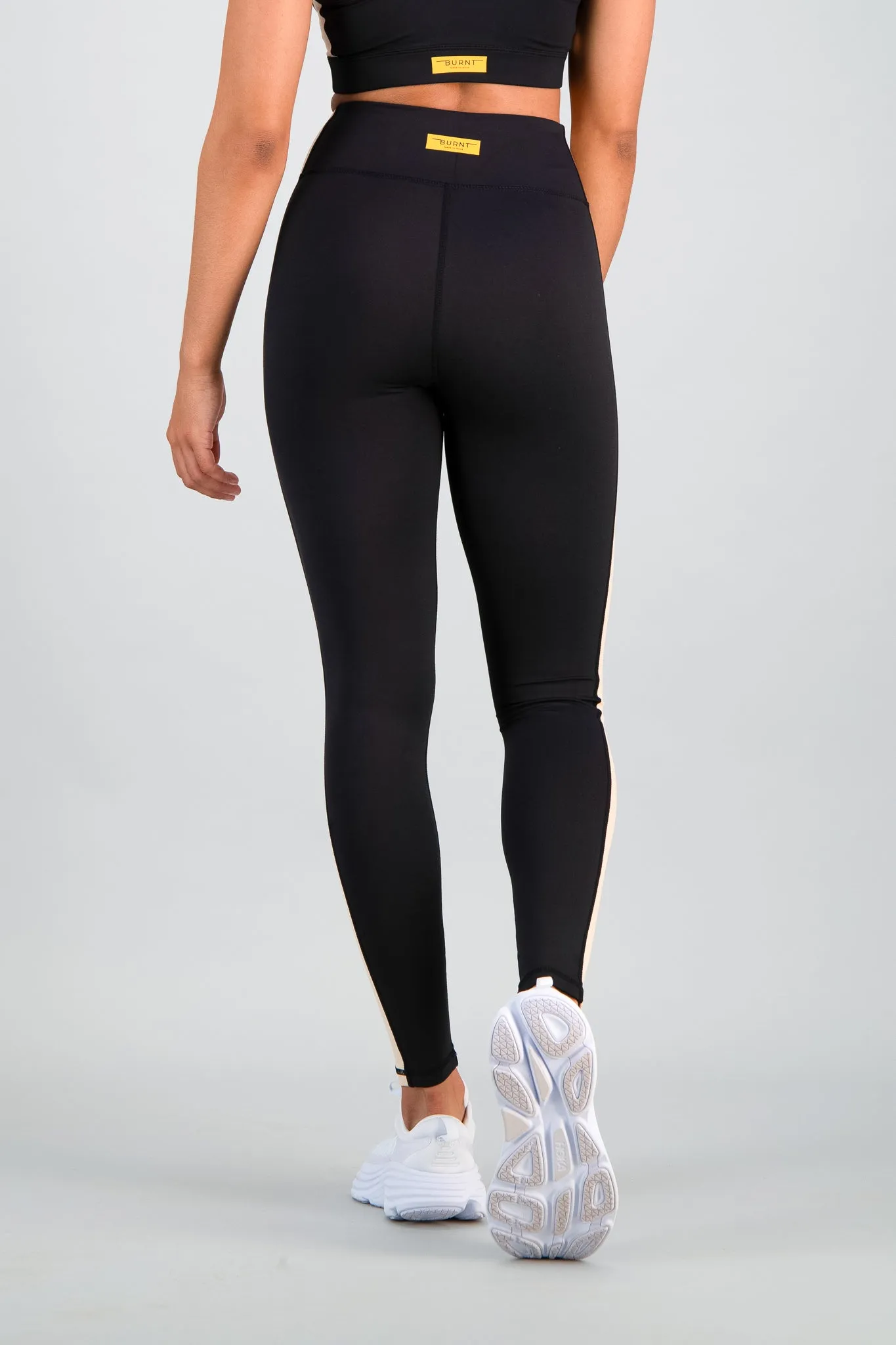 Sporty Look Smooth Texture Motion Legging