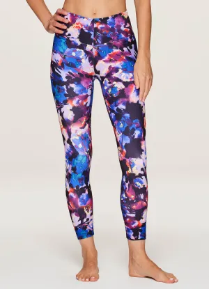 Stretch Fit Daily Routine Double Layer Super Soft Flutter 7/8 Legging