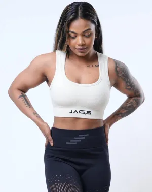 CoreSync Seamless Sports Bra - Medium to Heavy Support Activewear Soft Lace