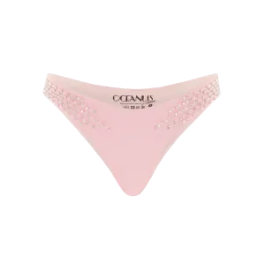 Anti Fade Technology Ophelia Crystal Summer Bikini Bottoms Pink