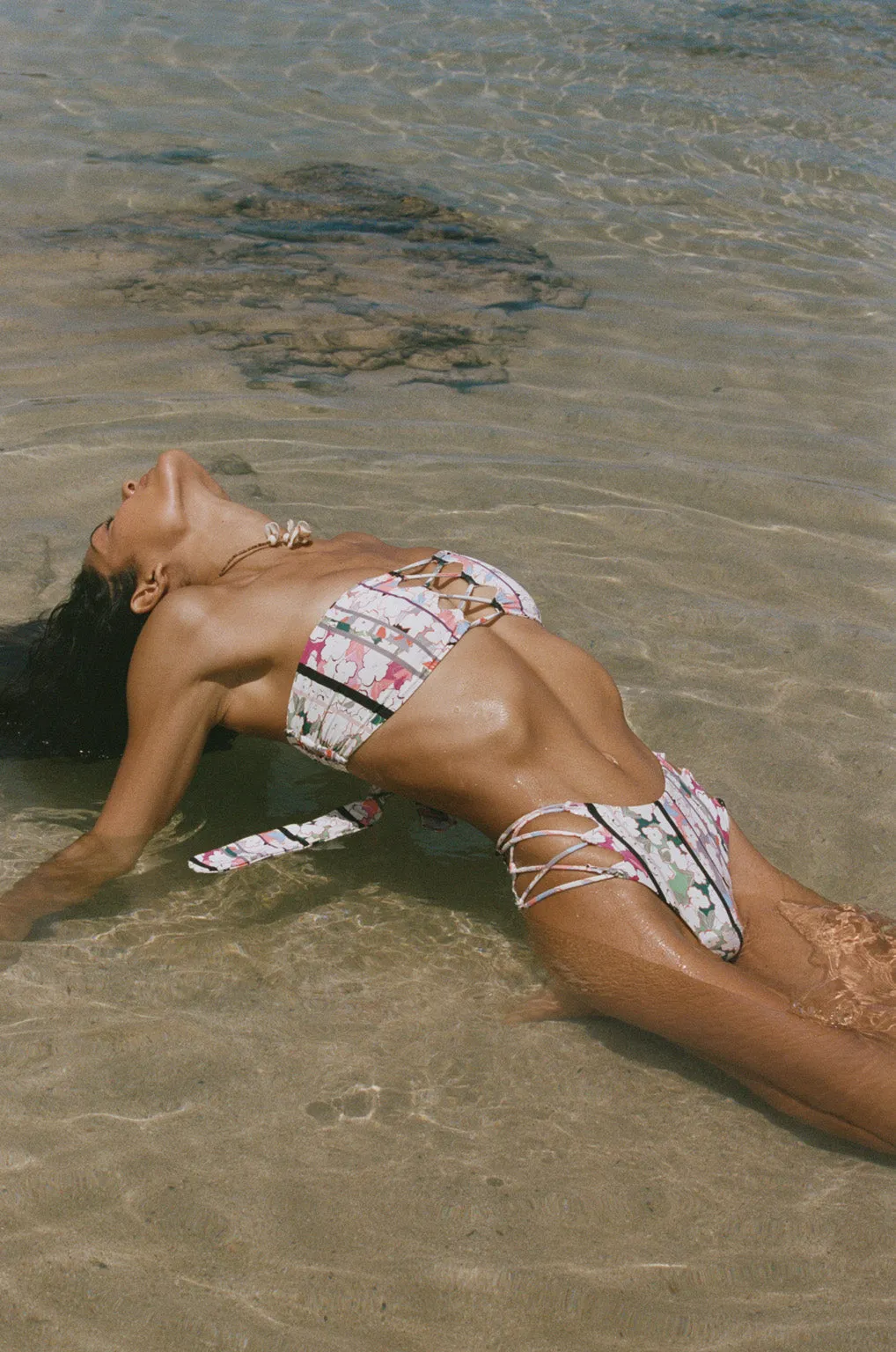 Flexible Underwire Design Theo Bikini Bottom - Origami