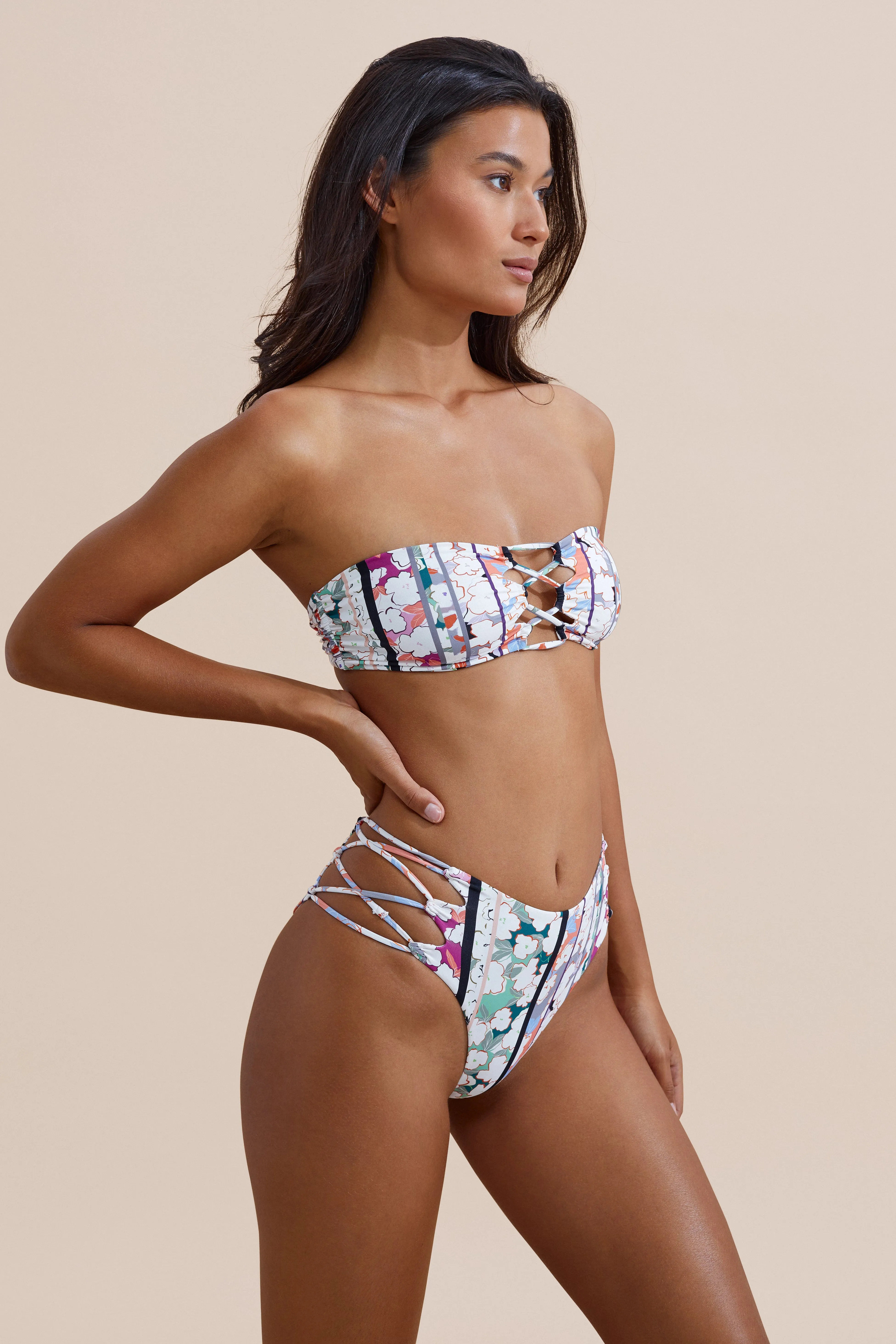 Theo Bikini Bottom - Origami Smooth Edge Finish