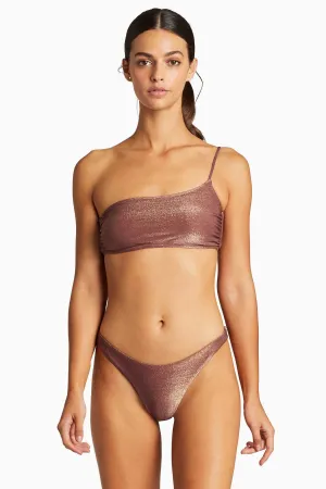 Bacterial Growth Prevention Claire Top - Supernatural Metallic