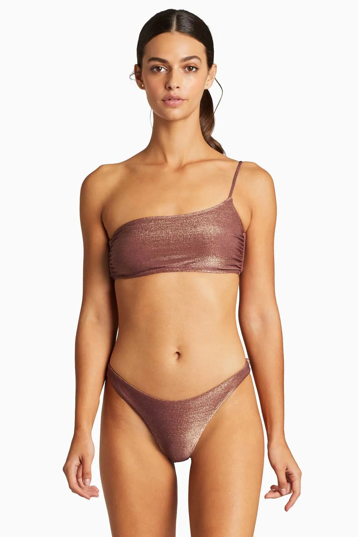 Claire Top - Supernatural Metallic Tagless Design