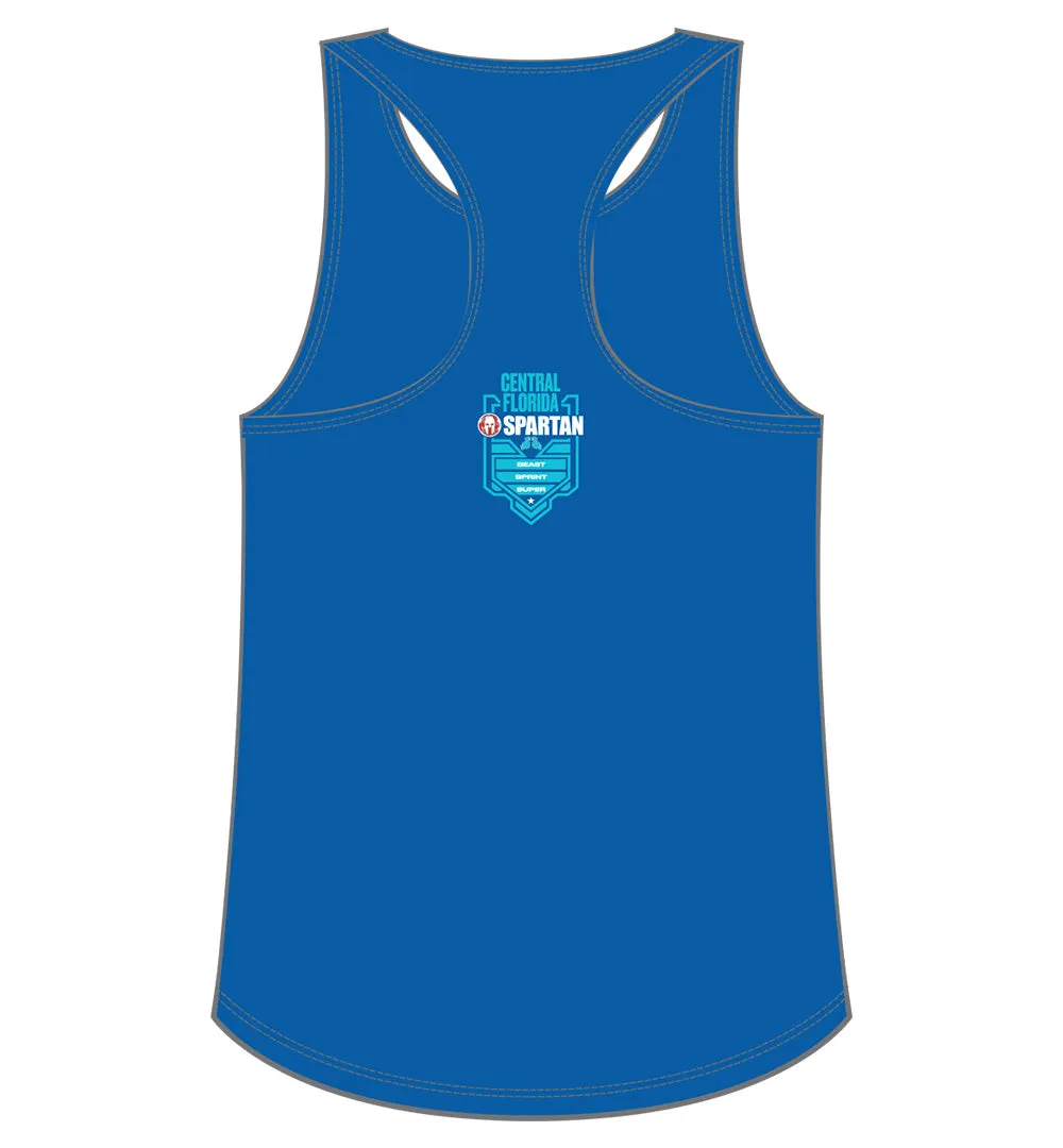 RollUp Sleeves SPARTAN 2024 Central Forida Venue Tank - Women's