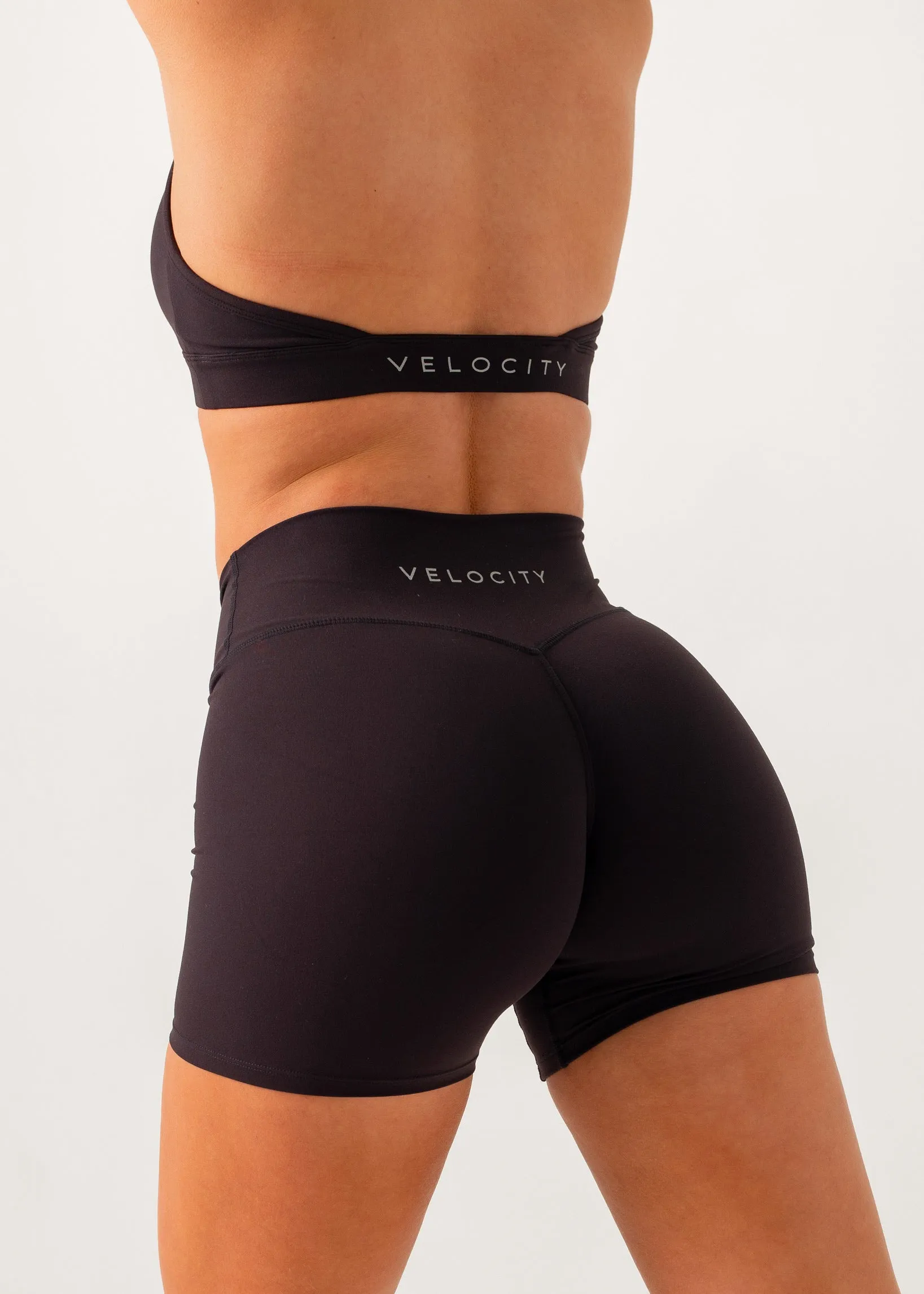 Anti Static Technology POISE TIE SHORTS - BLACK