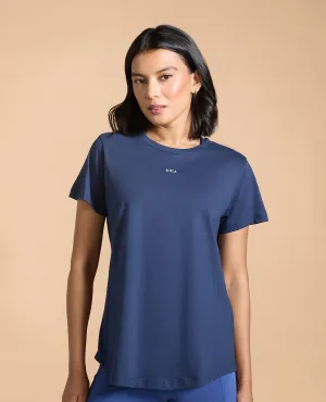 Stylish and Comfortable Vintage Look Women Solid Cotton Essential Hip Covering Top
