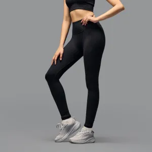 Studio Practice Maternity Wear Squat Proof Fitness Lover Limitless snatched high waisted diamond legging - Black