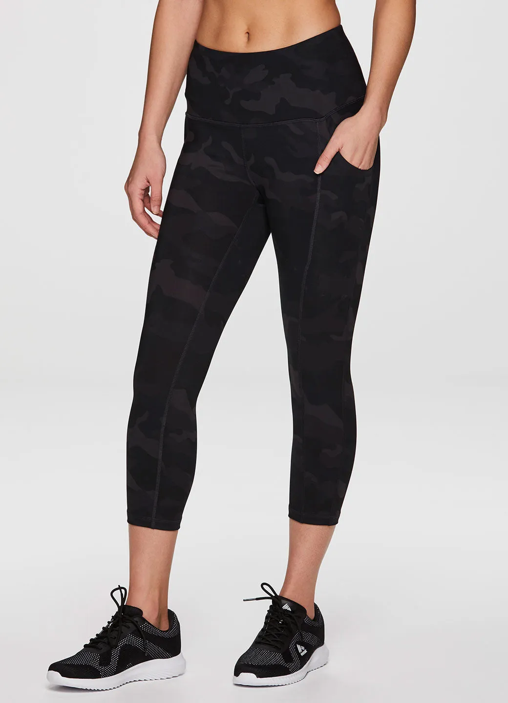 Silicone Hem Trim Prime Ultimate Camo Capri
