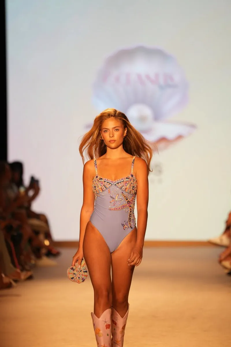 Selene Sea Shell Swimsuit Island Life Ultra Soft Elastane