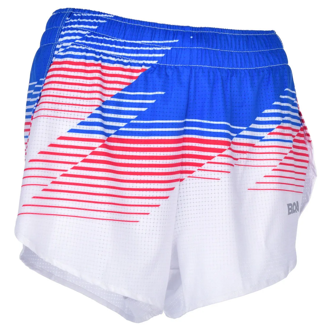Athletic Cut Windproof Design Women's Aeropro 3" Split Shorts - Team U.S.A