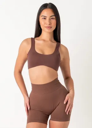 Accessorized BALANCE BRA 2.0 - DEEP CHOCOLATE