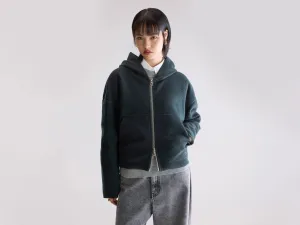 Fannel hooded sweatshirt (252 / W / ACIER) product brand loyalty Travel Relaxed