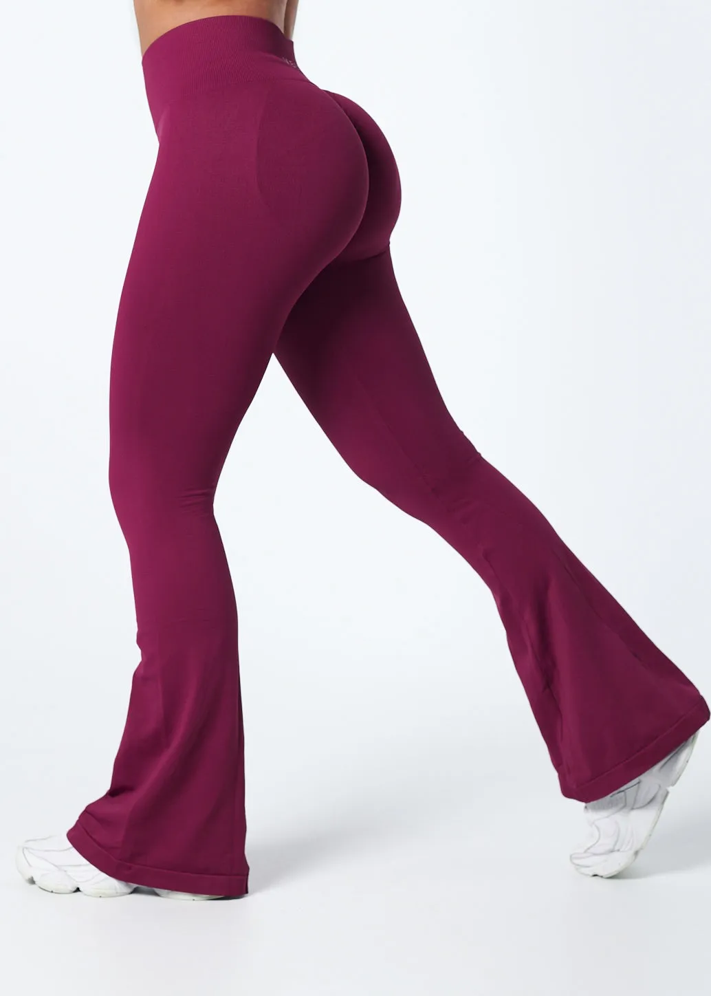 SIGNATURE SCRUNCH FLARES - BERRY Classic Cut