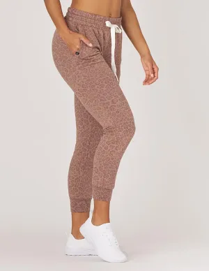 Water-resistant Glyder Halfway Jogger - Cocoa Leopard