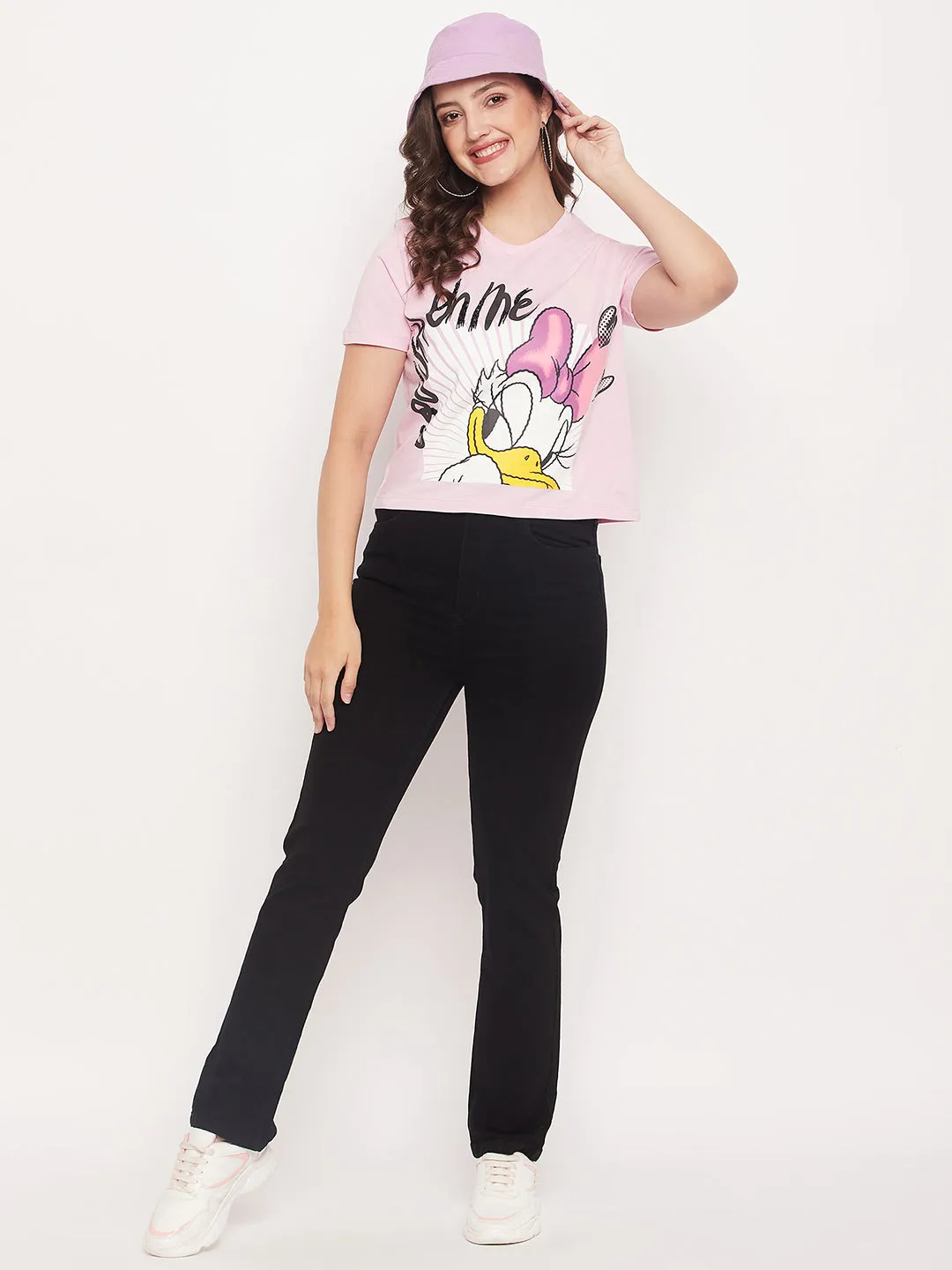 Loose Fit Airflow Ventilation System Madame Disney Daisy Nude Regular Fit T-Shirt