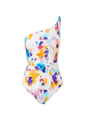 Kara One Piece Floral Ikat Flexible Core Panels warm weather