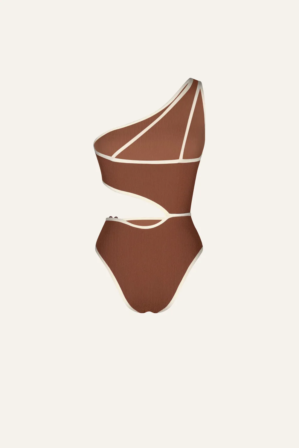 Del Mar One Piece Polka-Dots Low Profile Hardware