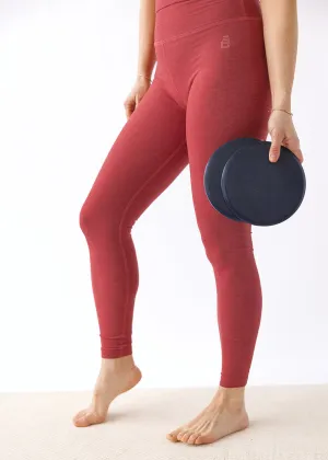 Spacedye High Waisted Midi Legging Serene Ease River Core