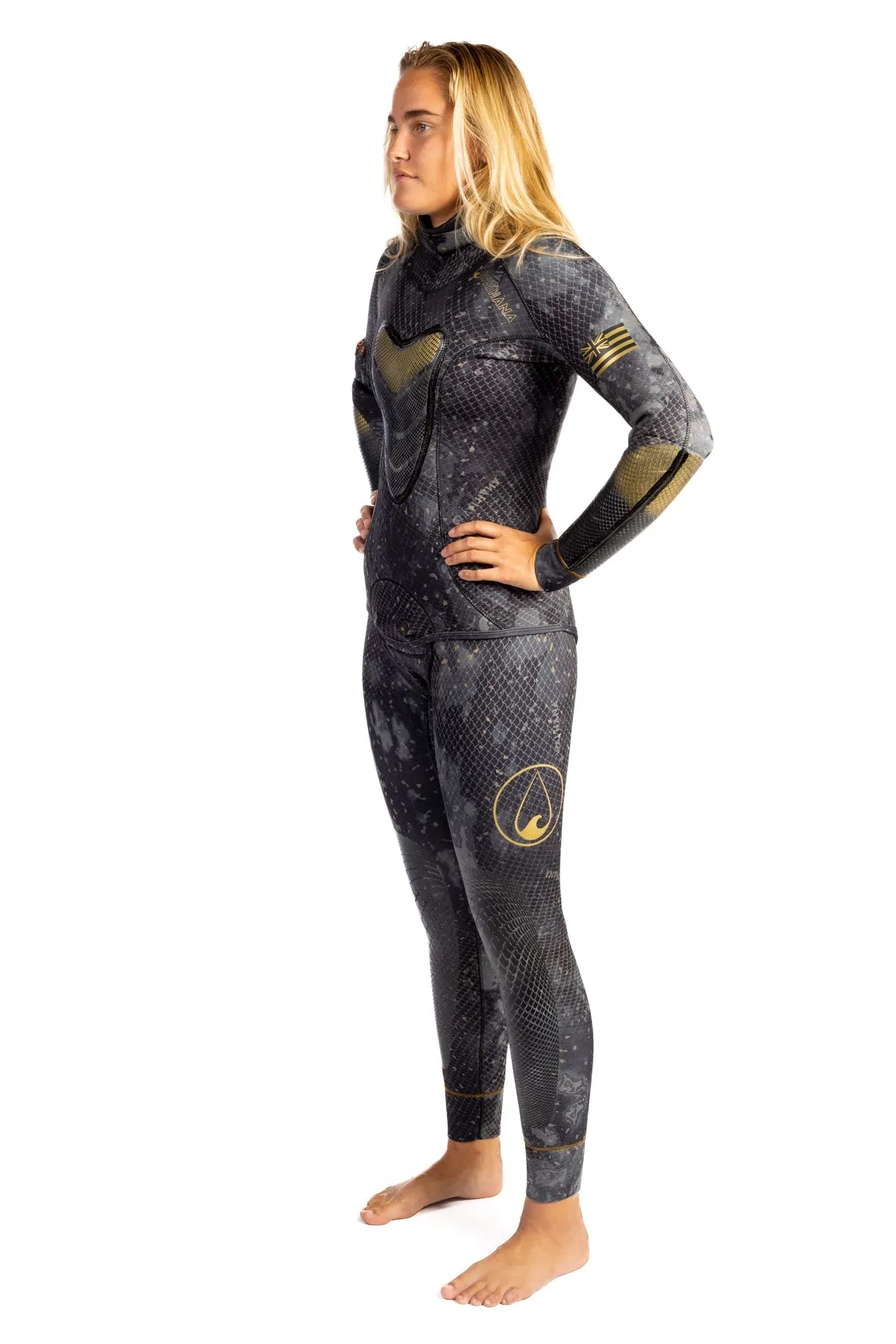 Women's Goliath Grouper 7.5mm Wetsuit Adaptive Body Contouring