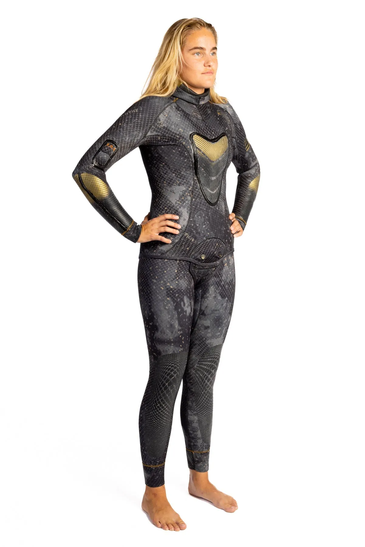 Women's Goliath Grouper 7.5mm Wetsuit NonAbrasiveInnerLining