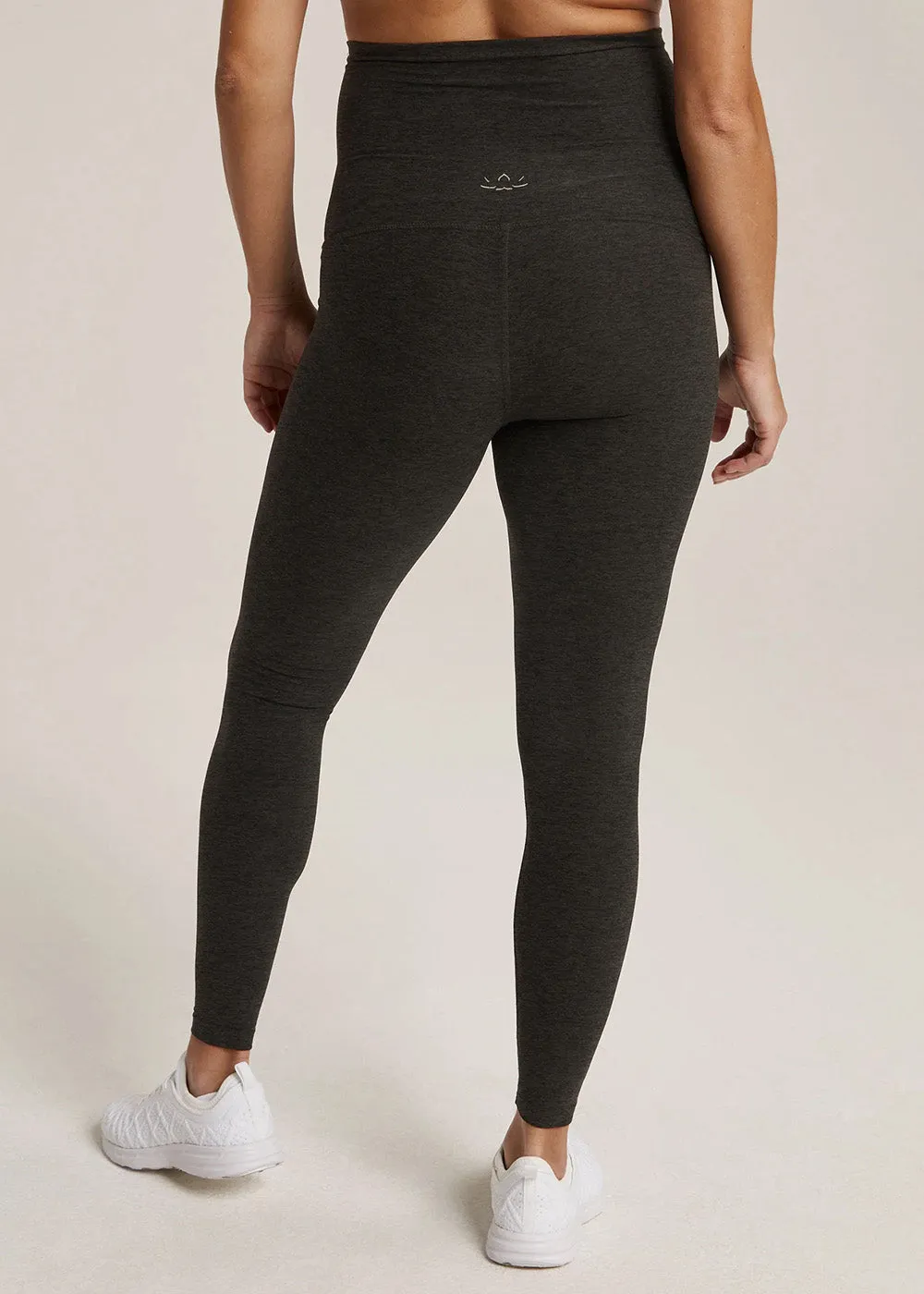 Beyond Yoga Love The Bump Maternity Midi Legging - Darkest Night Carnival Look Neo Mode