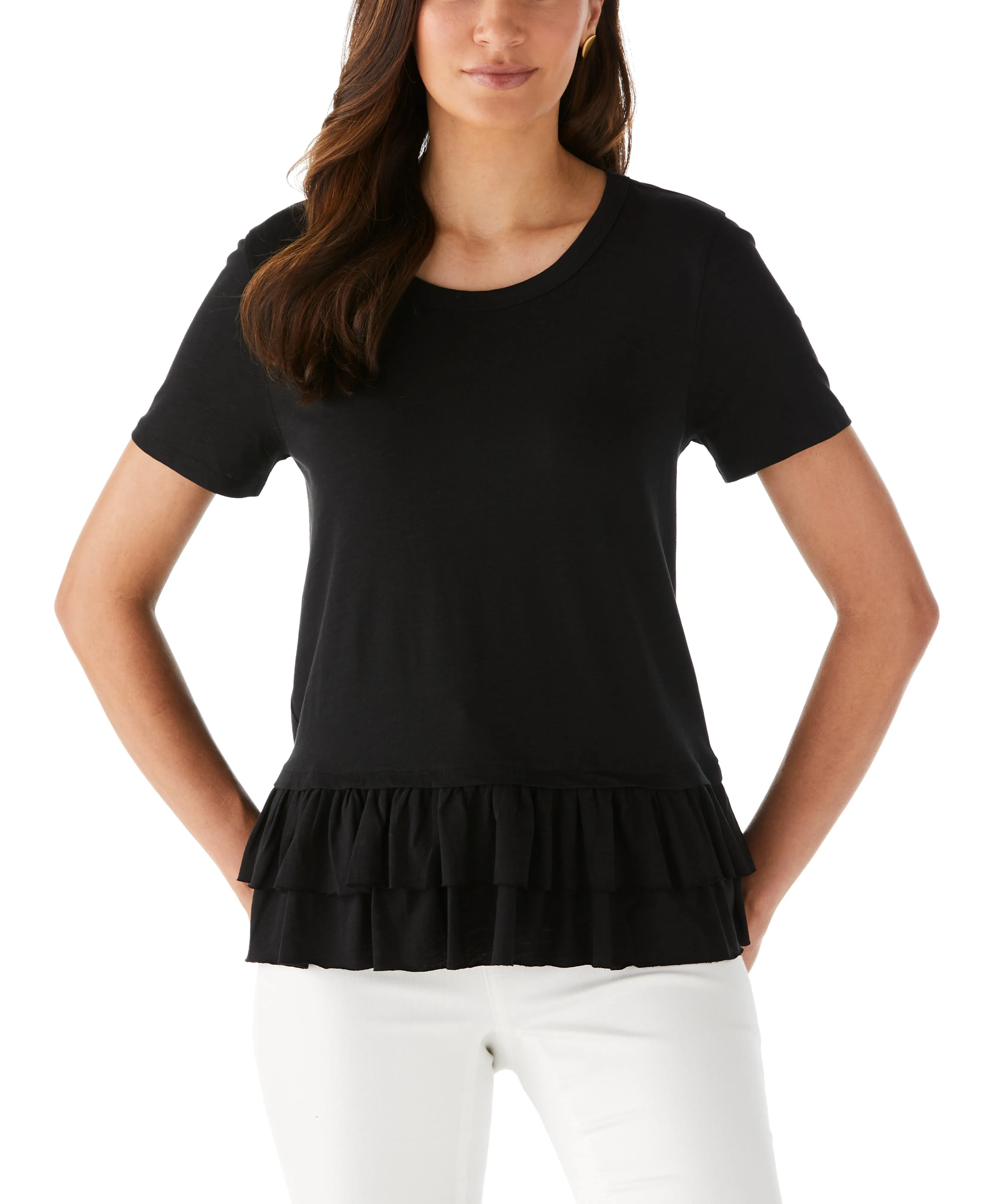 Cool Frame Ruffle Tee