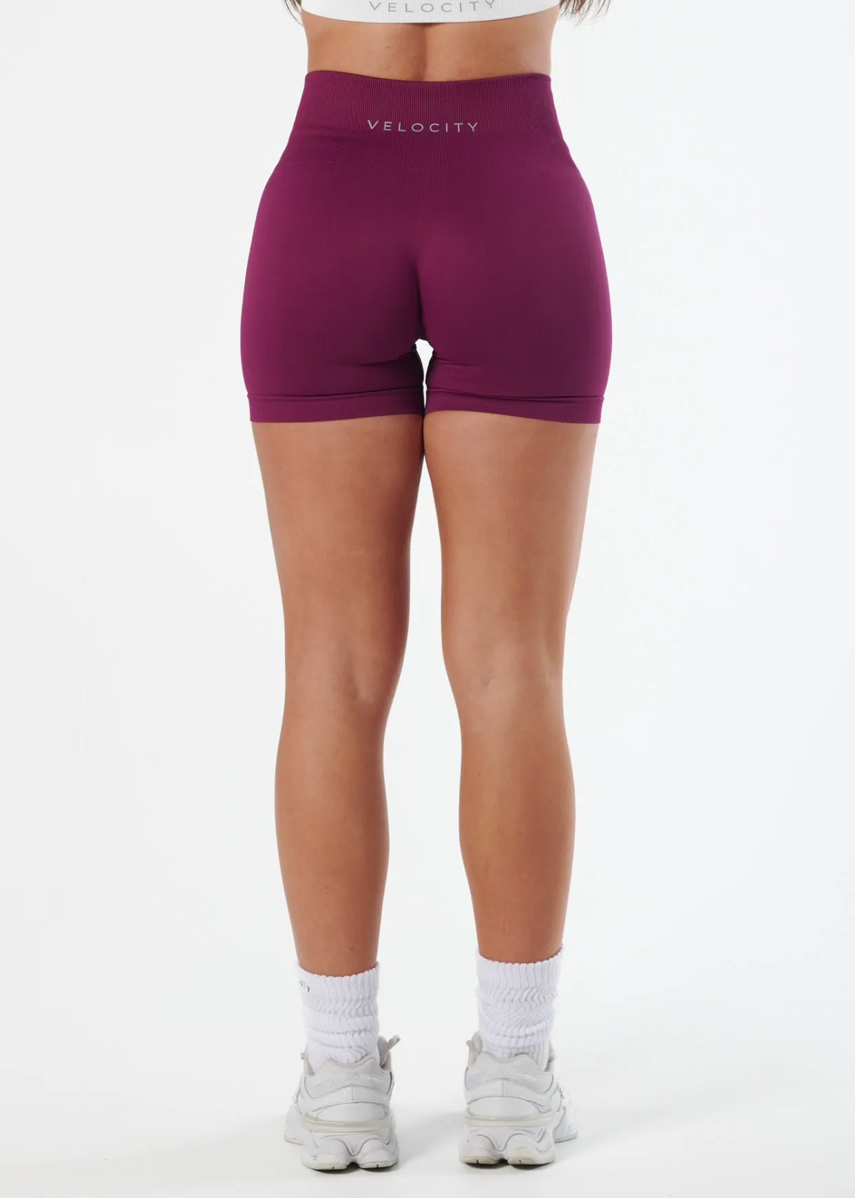 SHAPE SIGNATURE SHORTS - BERRY maternity option