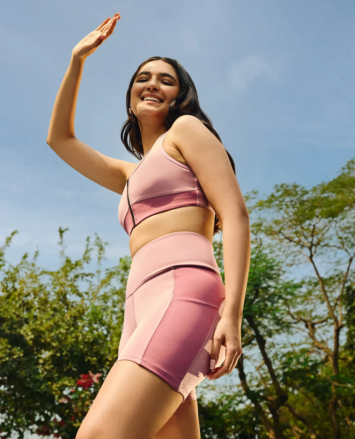 FlexibleMobility Women Sports Gym Shorts with Pockets