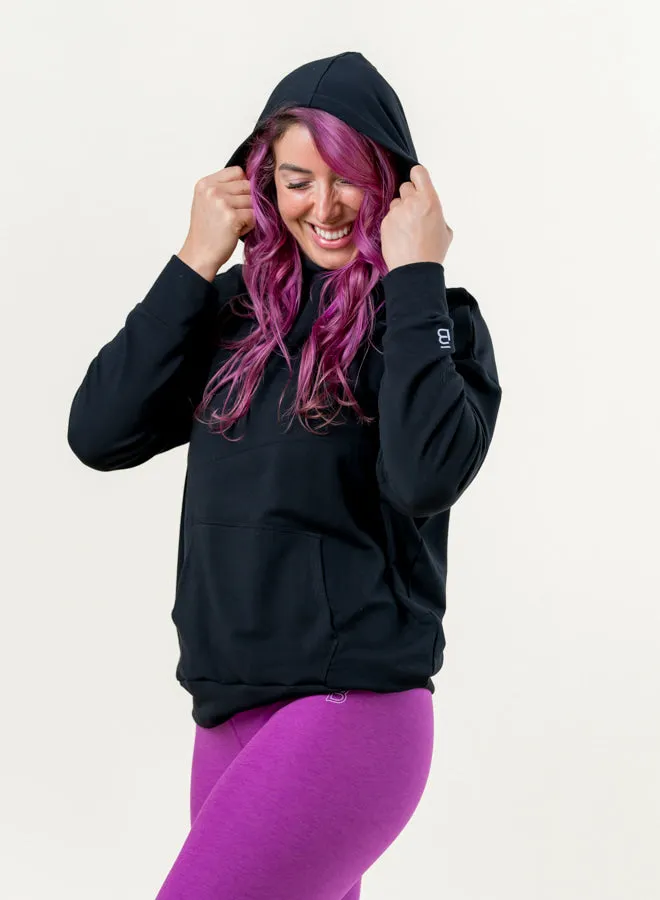 Go Getter Hoodie - Black QuickDry Technology