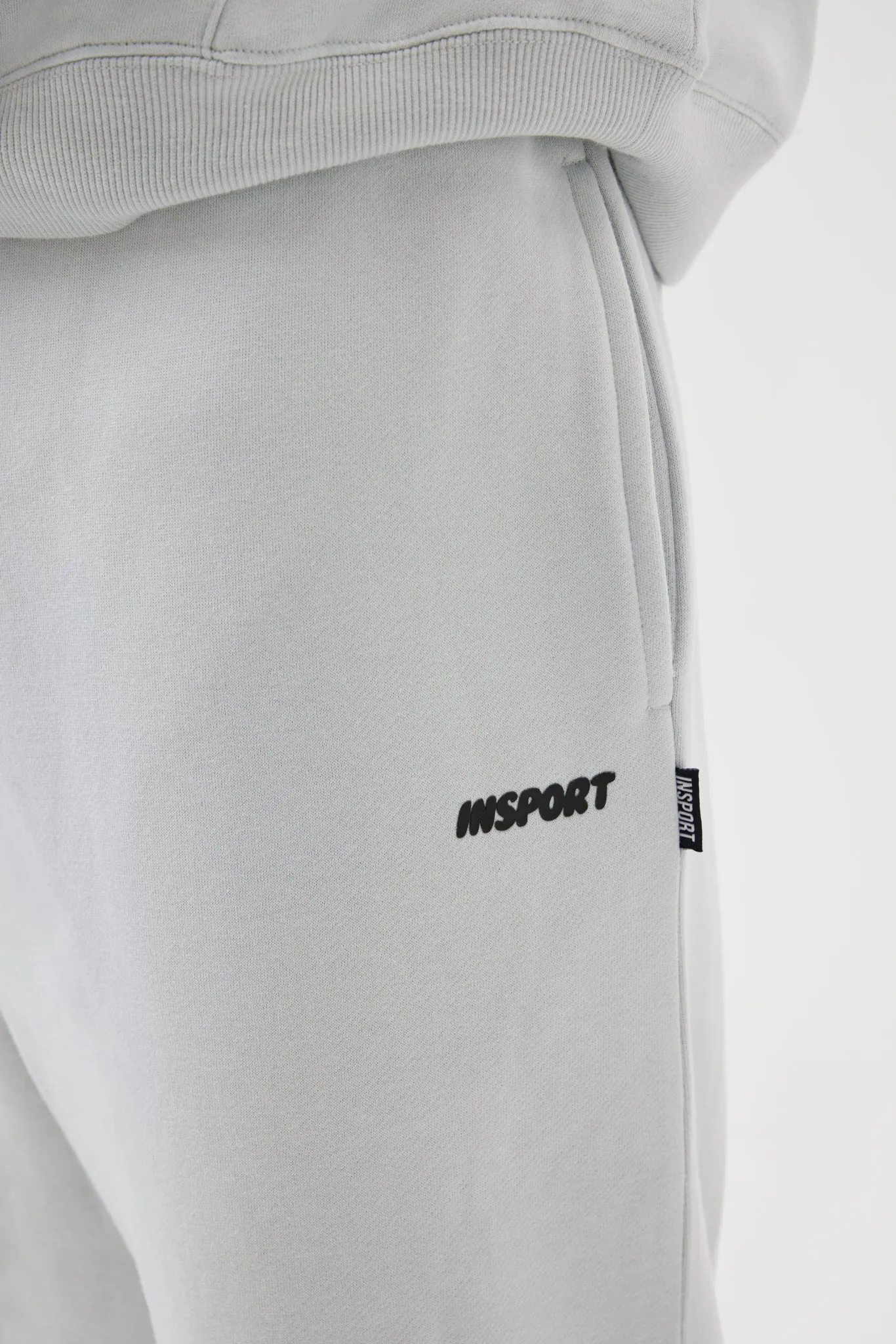 Insport Unisex Frankie Cloud Blue Trackpants Anti Chafe Lining Stretchable Comfort