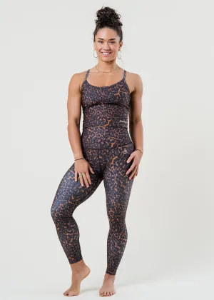 High Waisted Midi Leggings Fall Mood Event Vibe