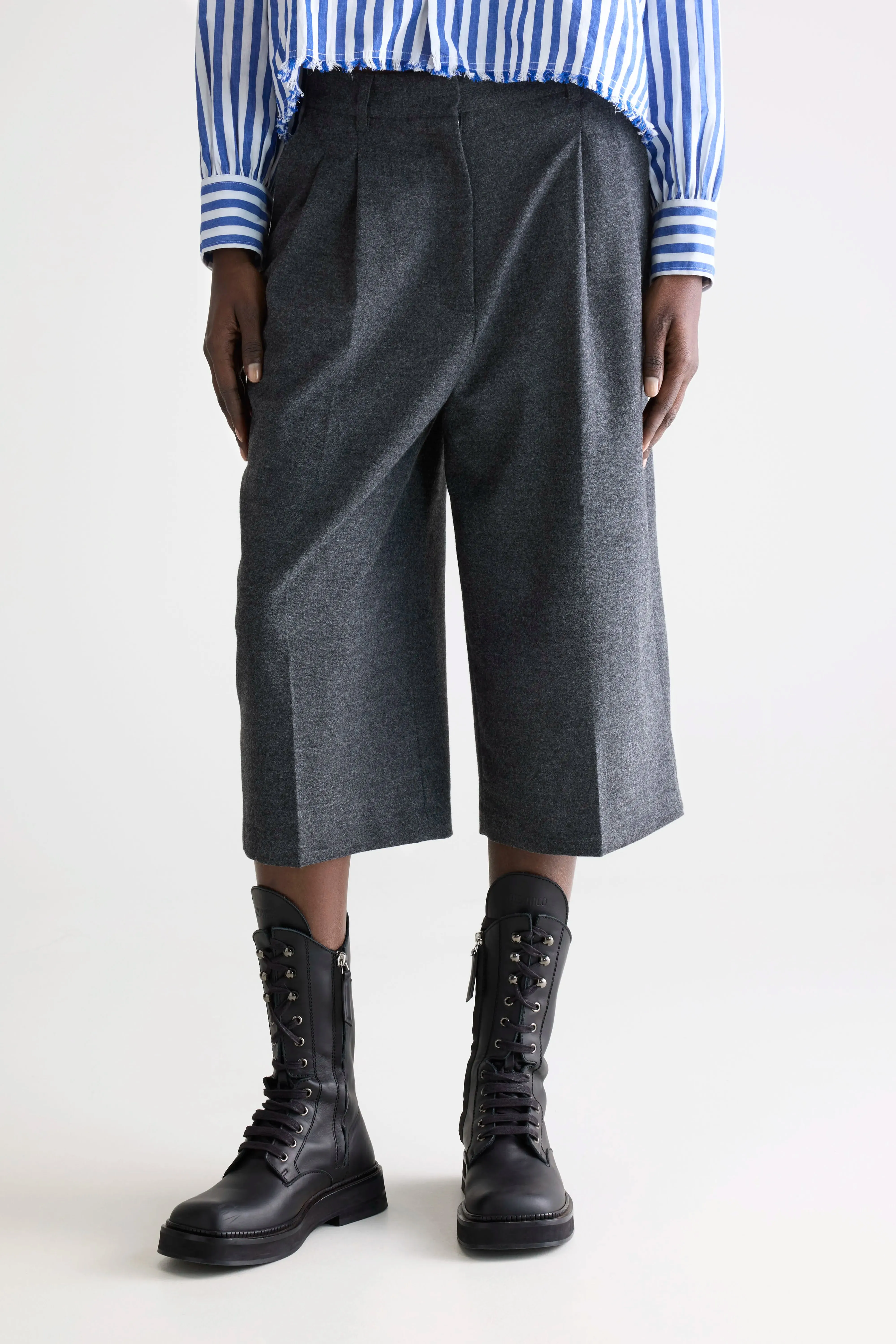 Dom bermuda shorts (252 / W / ANTHRACITE) Warm Vest