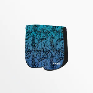 Couple Look WOMEN'S DISTRESSED OMBRE 2-TONE RUNNING SHORTS