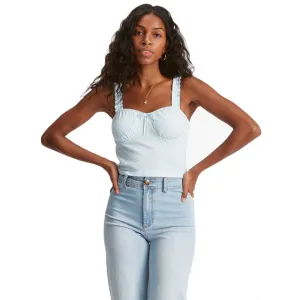 Sweet Summer Knit Tank Top high - visibility land based